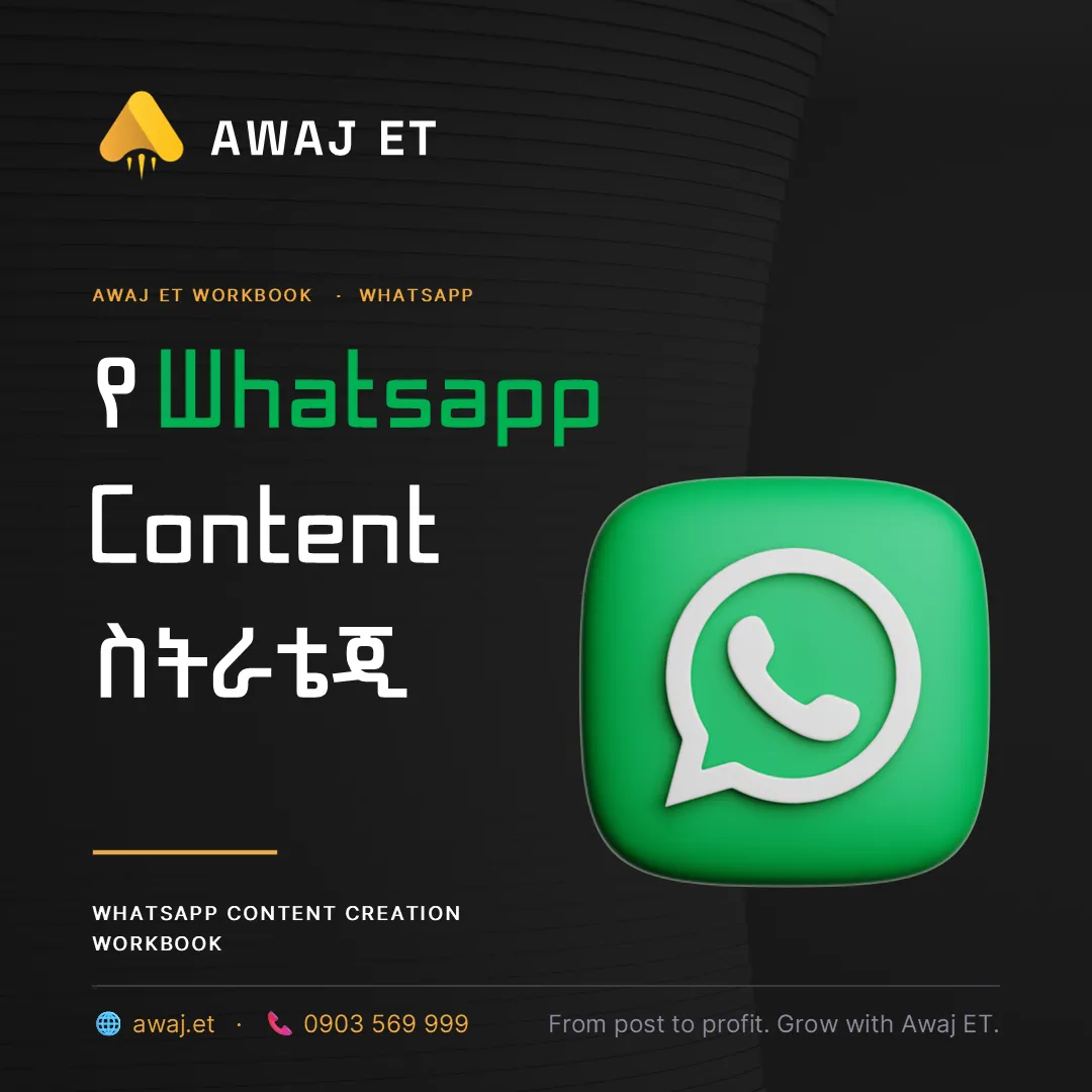 WhatsApp Content Workbook