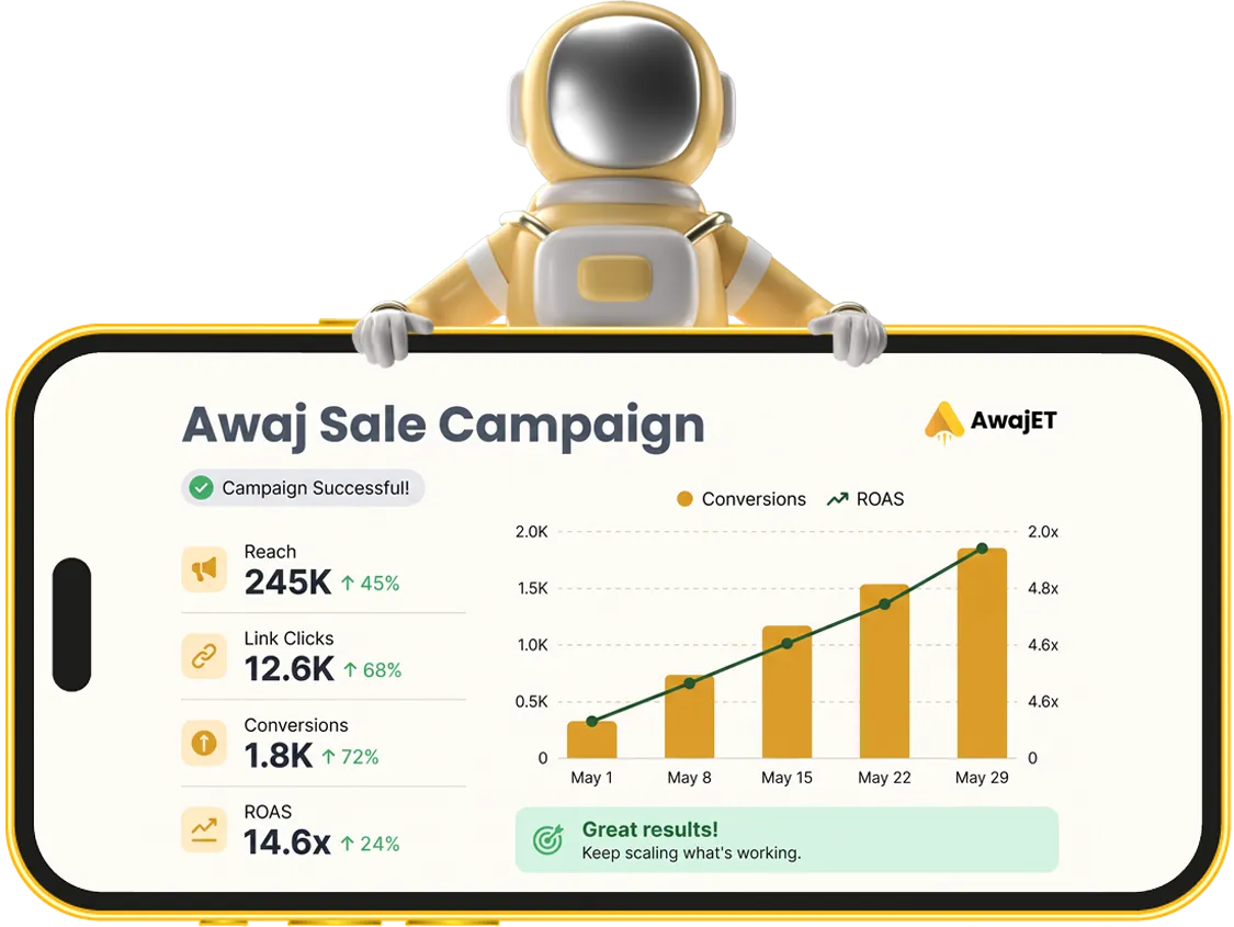 About Awaj ET - Creative Banner